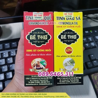 Tinh dầu Sả Dạng xịt Bé Thơ - Chống nấm, chống viêm, chống nhiễm trùng. dầu xịt muỗi, tinh dầu xông muỗi, dầu bé thơ