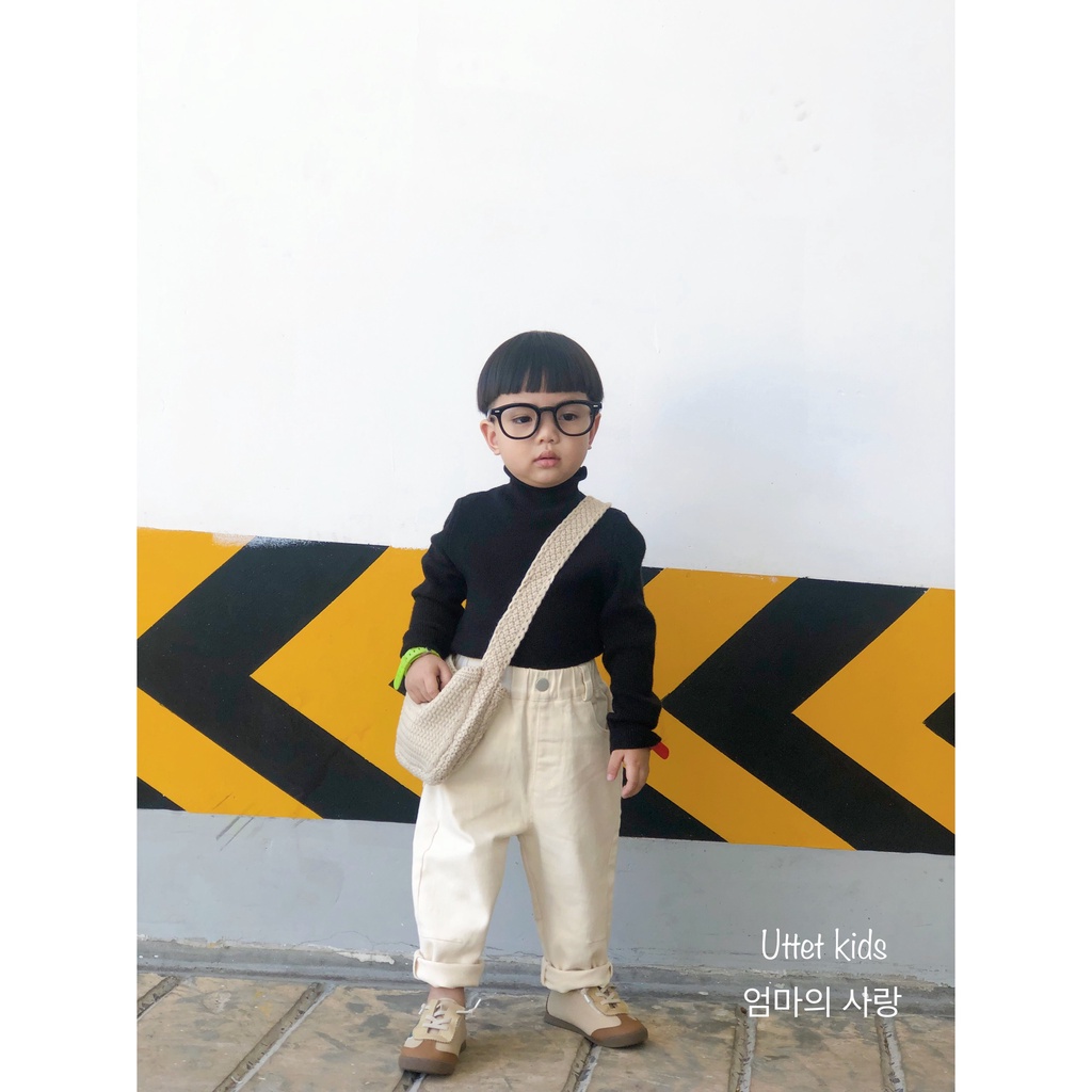 QUẦN BAGGY KAKI CO GIÃN PHONG CÁCH HÀN QUỐC CHO BÉ GÁI VÀ BÉ TRAI 4013