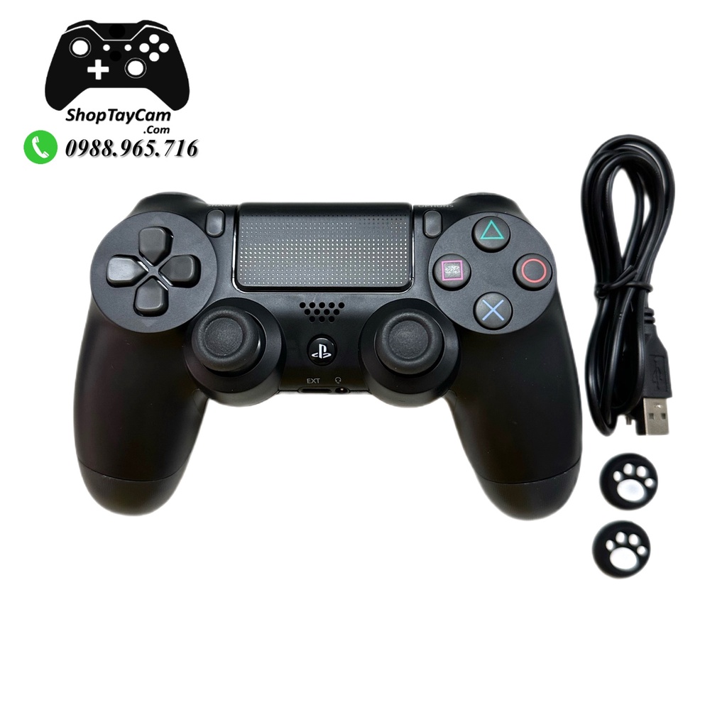 Tay Cầm PS4 Không Dây Bluetooth Chơi Cho FO4 / PC / Laptop / Điện Thoại Android / TV Android / TV | ShopTayCam