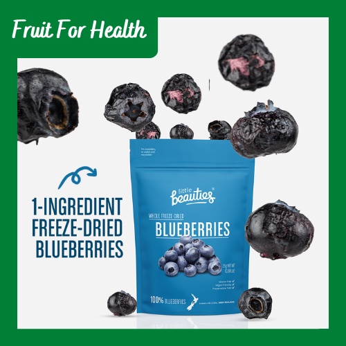 Snack trái cây - Việt quất nguyên quả sấy lạnh Little Beauties