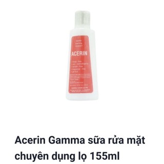 Sữa rửa mặt chuyên dụng acerin 155g