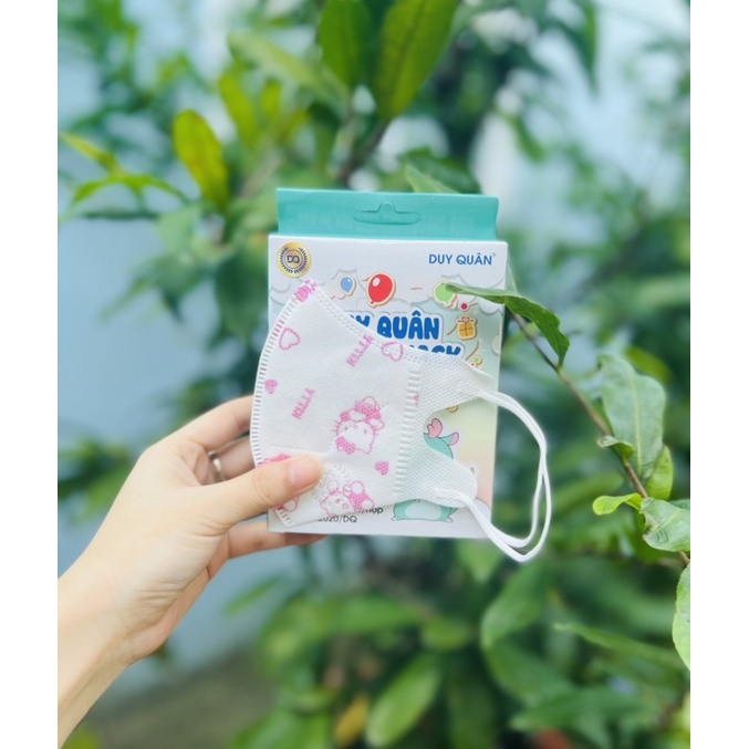 THÙNG 100c KHẨU TRANG 5D  DUY QUÂN BÉ DƯỚI 5T