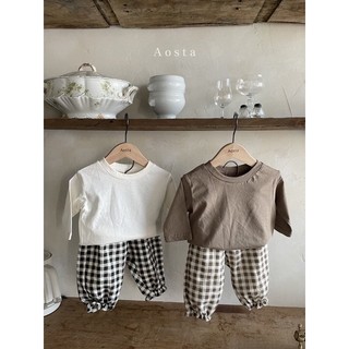 [AOSTA] Basic T-Shirt | Áo Thun Trơn Basic Unisex 100% Cotton KC