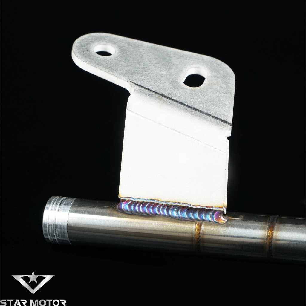 Tay xách, cảng sau Exciter 150-155 inox 304 hàn mũi tên