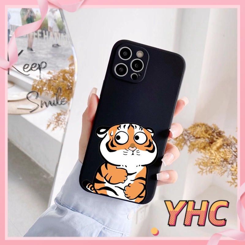 Ốp Điện Thoại Chống Trượt In Hình Hổ Cho Iphone6 6splus 7 7plus 8 8plus XR x xs 12 11 pro max plus 13 promax-3082