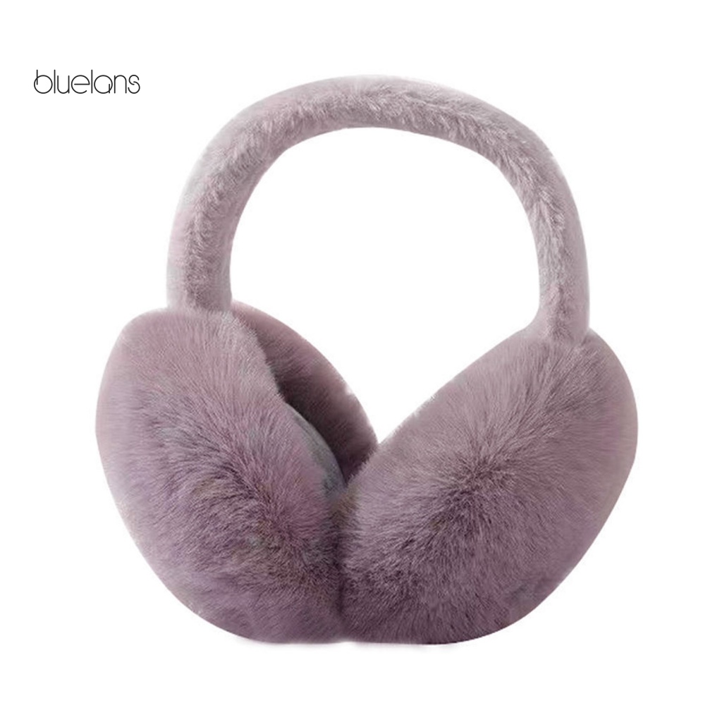 Vỏ Bọc Tai Nghe Giả Lông Thỏ Màu Sắc Ngọt Ngào Chống Biến Dạng