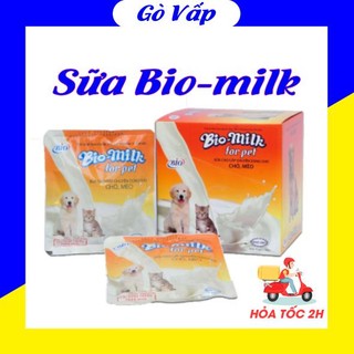 Sữa bột dành cho mèo con, chó con bio milk gói 100gr