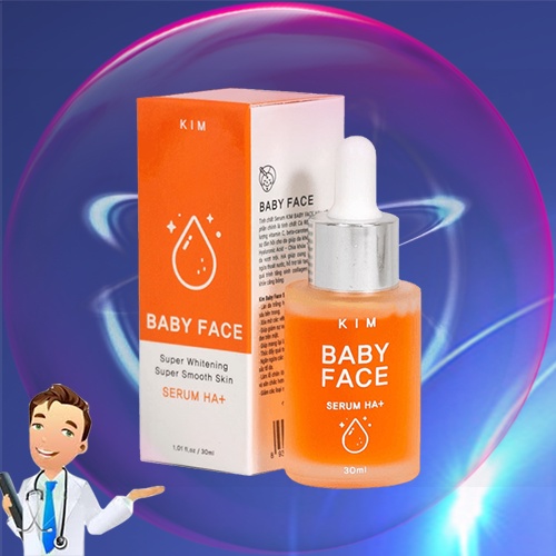 Serum Kim Baby Face HA Tinh chất dưỡng da Kim Baby Face HA