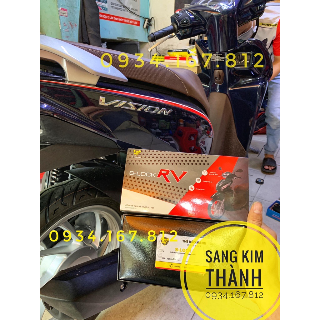 Khoá Nâng Cấp Chống Dắt Chống Cướp Cho Xe Vision 2021 2022 2023