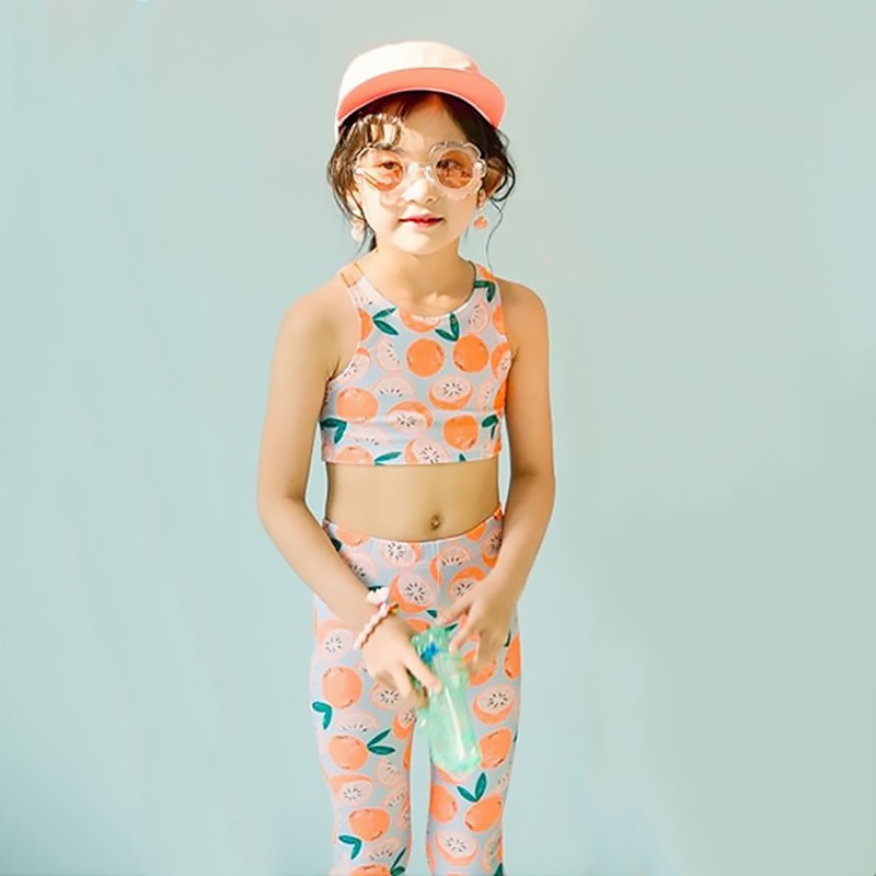 Bộ Đồ Bơi Hai Mảnh Thời Trang Dễ Thương Cho Bé