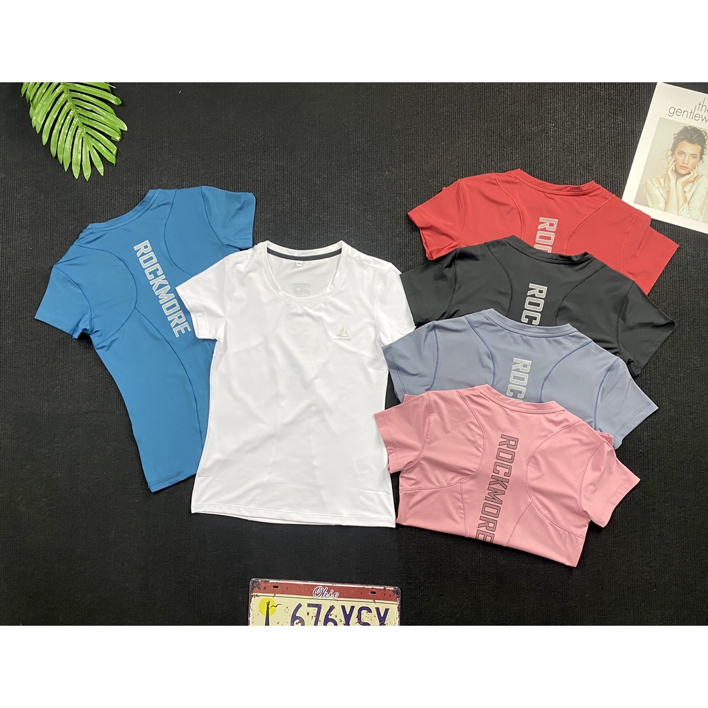 {FREE SHIP} ÁO THUN NỮ ROCKMORE ,CHẤT LIỆU THUN LẠNH POLY CO GIÃN TỐT