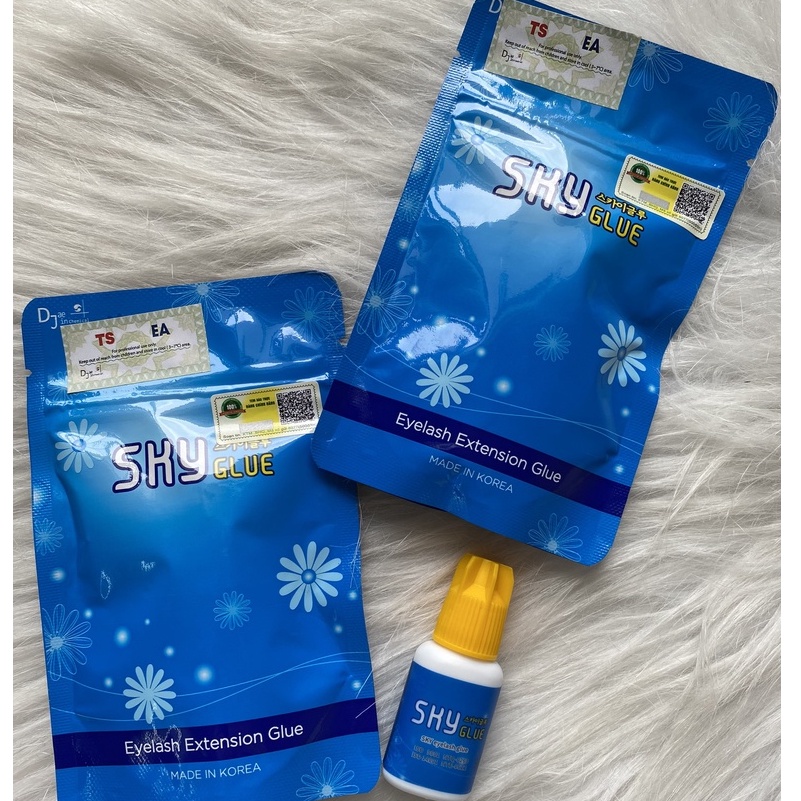 keo nối mi sky TS trong không màu_keo không màu_dụng cụ nối mi_uốn mi_THÚY HÀ