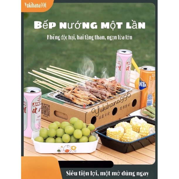 BẾP NƯỚNG BBQ SỬ DỤNG 1 LẦN TIỆN LỢI