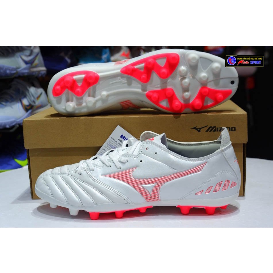Giày đá bóng Mizuno Morelia II AG chính hãng - Trắng Xanh(size39-43)