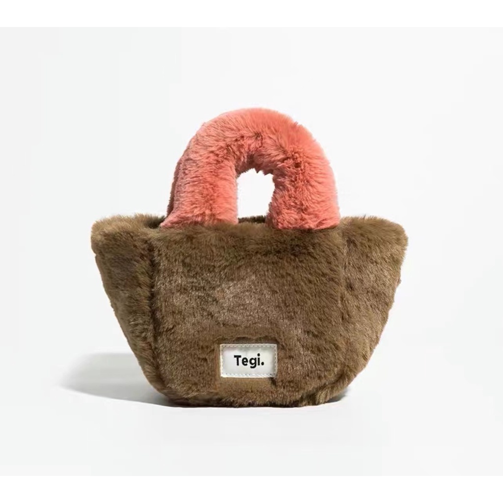 Túi Xách Lông Nhung Sức Chứa Lớn Kiểu Dáng Hợp Thời Trang