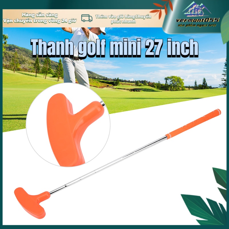 Có thể bán buôn Gậy Đánh Golf Hai Chiều Mini Bằng Cao Su Mềm Mại Kích Thước 27Inch Dành Cho Trẻ Em vermont055 Hàng giao ngay