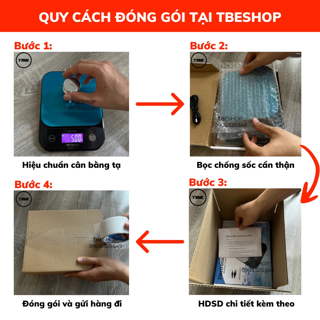Cân Điện Tử Cầm Tay Mini 50kg Dùng Để Cân Hành Lý  TBE Shop