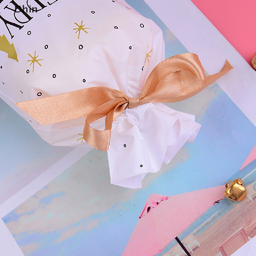 Bộ 10 Túi Nhựa Đựng Kẹo Họa Tiết Tuần Lộc Giáng Sinh Bộ 10 Túi Đựng Kẹo Giáng Sinh Xinh Xắn