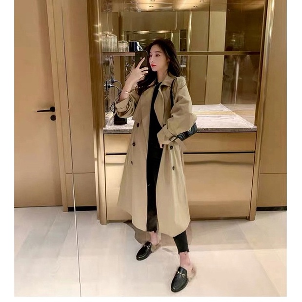 Ảnh thật 5 hình cuối-HC483.Áo trendcoat thời trang thu đông phong cách Hàn Quốc