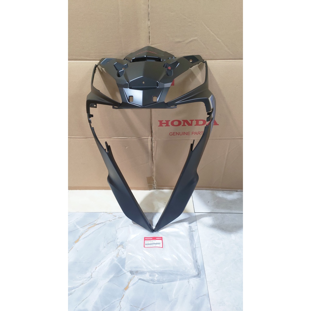 Bộ ốp trước - quây nạ trước HONDA WAVE RSX110 năm 2020-2021 màu Xanh. *B189* 64200K90VG0ZD