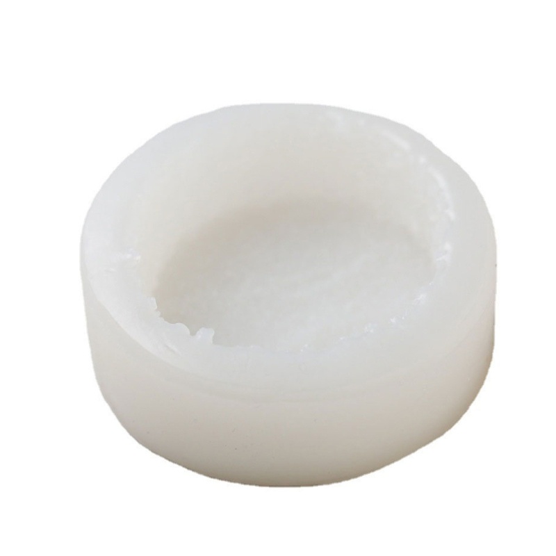 Khuôn Silicone Làm Đế Nến Thủ Công Hình Tròn Để Bàn Trang Trí