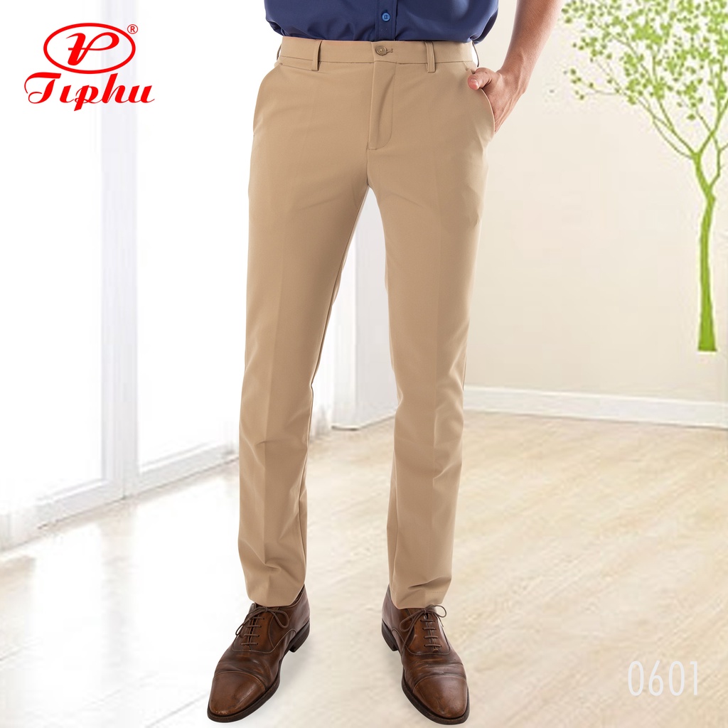 Quần tây âu nam công sở Amazing, ống côn, dáng ôm gọn trẻ trung, chất vải co giãn, phong cách Hàn