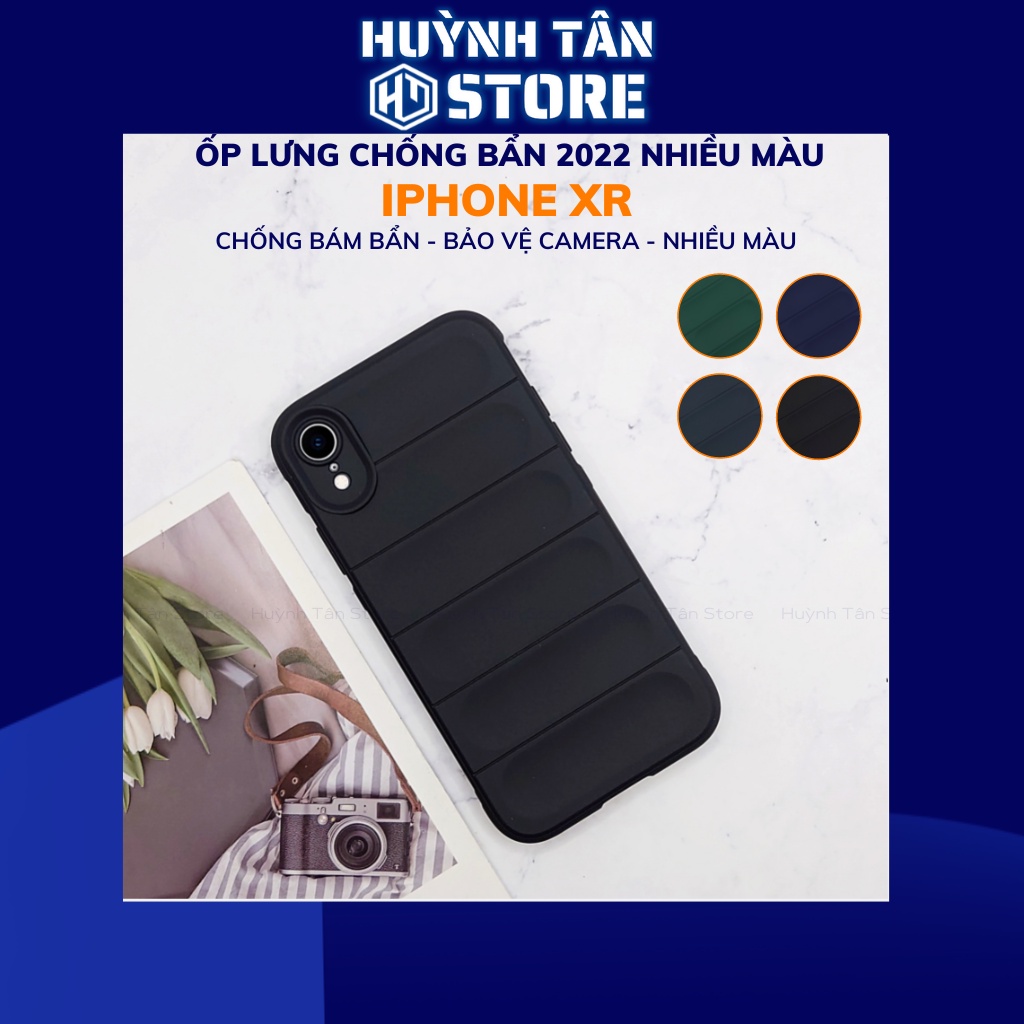 Ốp lưng iphone xr chống sốc CHỐNG BẨN 2022 chất liệu TPU dẻo đàn hồi tốt bảo vệ camera phụ kiện huỳnh tân store