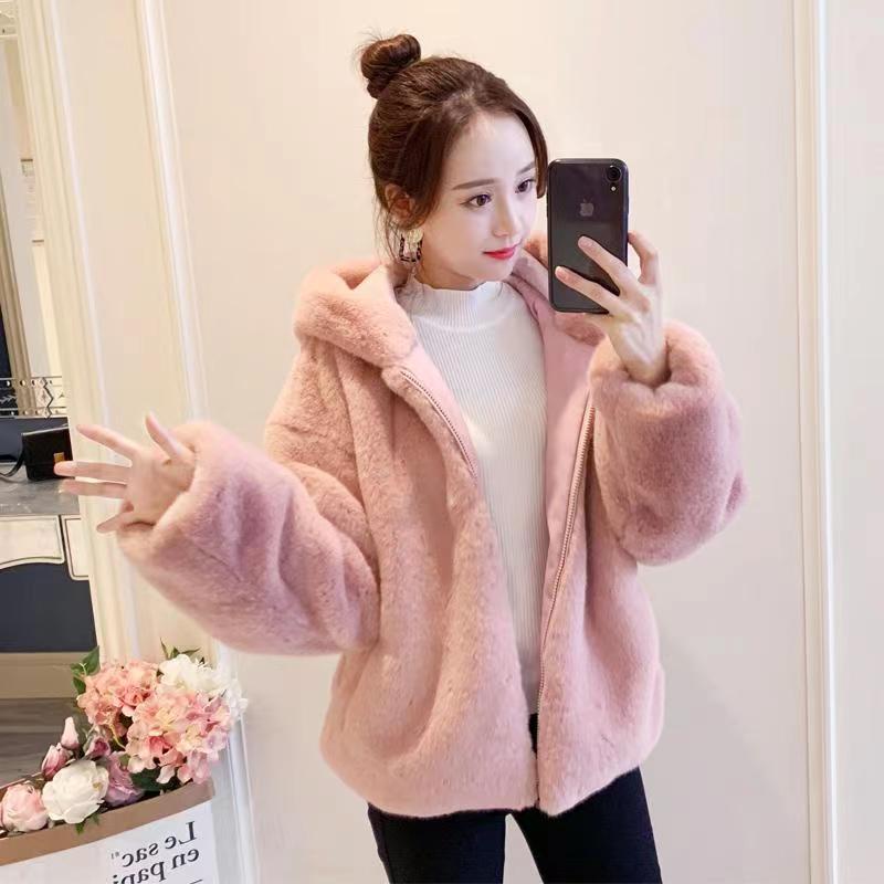 Áo Nỉ Hai Mặt Dày Dặn Thoải Mái Phong Cách Hàn Quốc Dễ Thương Cho Nữ