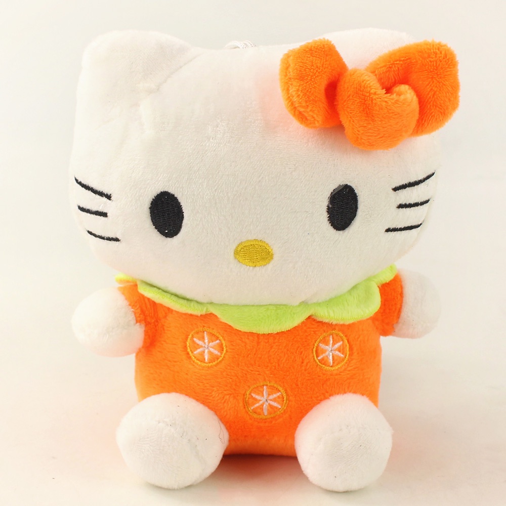 Đồ chơi nhồi bông Hình Mèo Hello Kitty / Cún Mike / Mèo Marie Dễ Thương Cho Bé