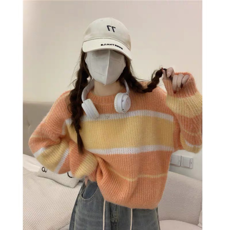 Áo len kim sa nữ dáng croptop dày dặn