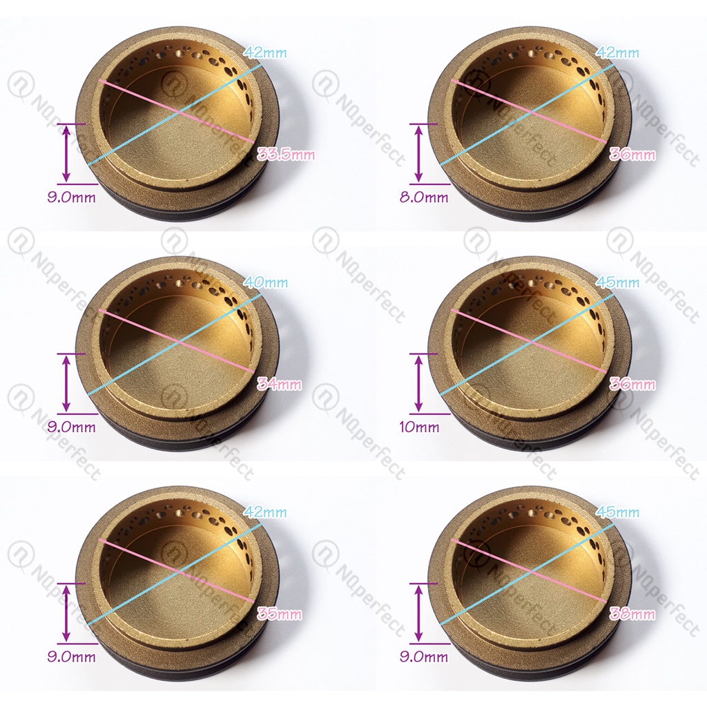Tổng hợp đầu hâm chia lửa bếp gas âm dương chính hãng các mẫu 24mm,28mm,30mm,33mm,34mm,36mm,38mm..