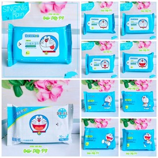 ☘️Khăn giấy ướt bỏ túi Doraemon Doremon