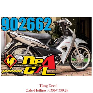 Tem rời wave 50cc,100cc xám v1 - ảnh thật #temxemay#decal #wave50 #wave100 #wave100cc