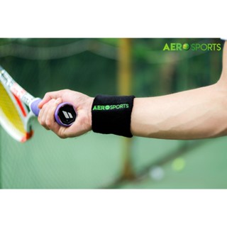 Chặn mồ hôi cổ tay tennis AEROSPORTS , thấm mồ hôi cực tốt