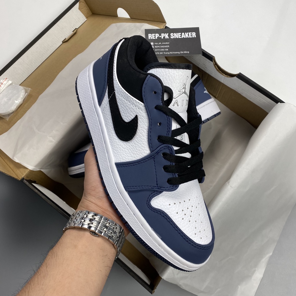 Giày thể thao Jordan 1 Low Navy  - REPK Sneaker | Phiên bản 1:1 chuẩn