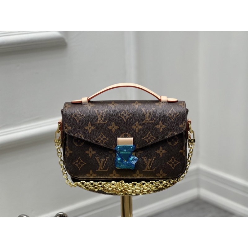 Túi quai xách LV Pochette Metis bản super da thật kích thước 21cm fullbox