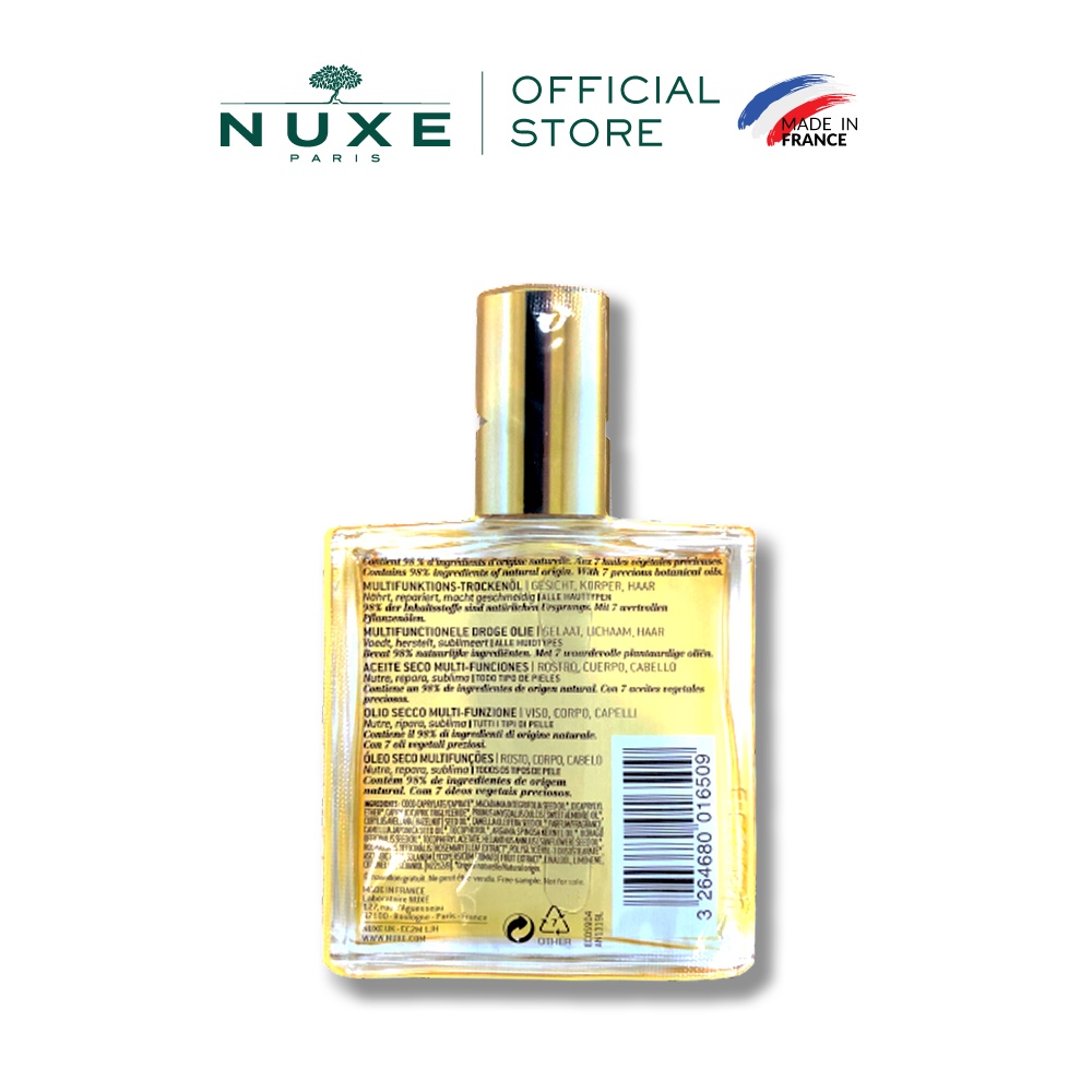 [HB Gift] Dầu dưỡng da đa năng Nuxe Huile Prodigieuse® 2ml