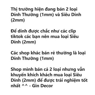 [Hàng loại 1 rộng 3cm] Cuộn keo 2 mặt silicon siêu dính trong suốt