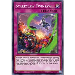 Thẻ bài yugioh scareclaw twinsaw - dabl-en075 - common 1st edition