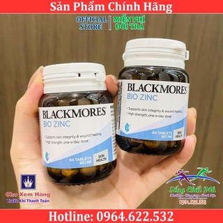 Viên Uống Bổ Sung Kẽm Tăng Cường Sức Khỏe Da Blackmores Bio Zinc Skin Health Của Úc (84 Viên)
