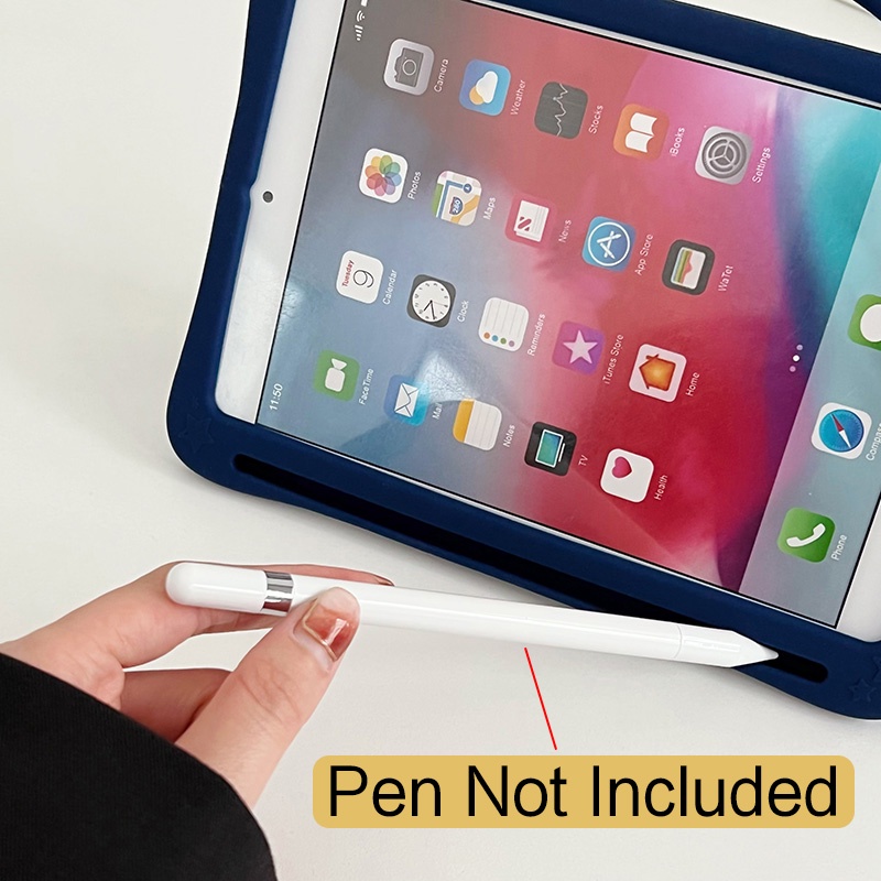 Bao Da Máy Tính Bảng Silicone 360 Độ Cho Redmi Pad 10.61inch 2022 Xiaomi Pad 5 11inch 2021° Hộp Đựng Đứng Có Tay Cầm Xoay