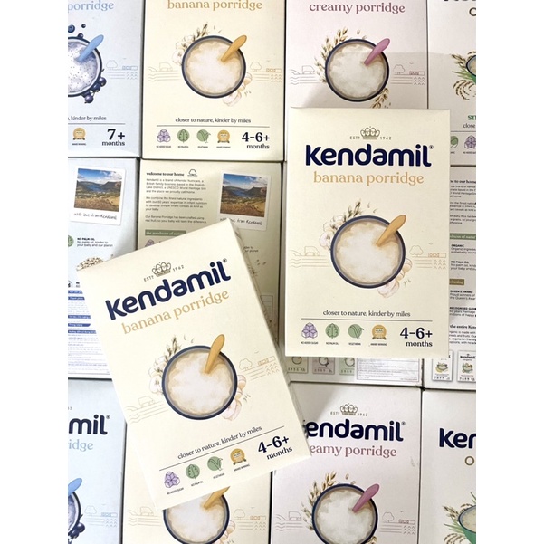 Bột Ăn Dặm Cho Bé từ 4 tháng Kendamil Vị Chuối - 150g