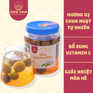 Sấu ngâm đường chua ngọt chin chin đặc sản hà nội hộp 1kg - hộp 2,3kg - ảnh sản phẩm 3