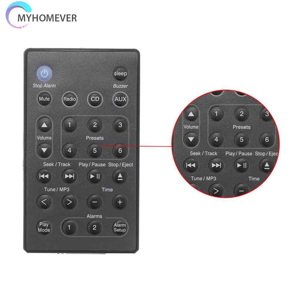 Điều Khiển Từ Xa Thay Thế Chuyên Dụng Cho Radio Nghe Nhạc Bose Wave CD