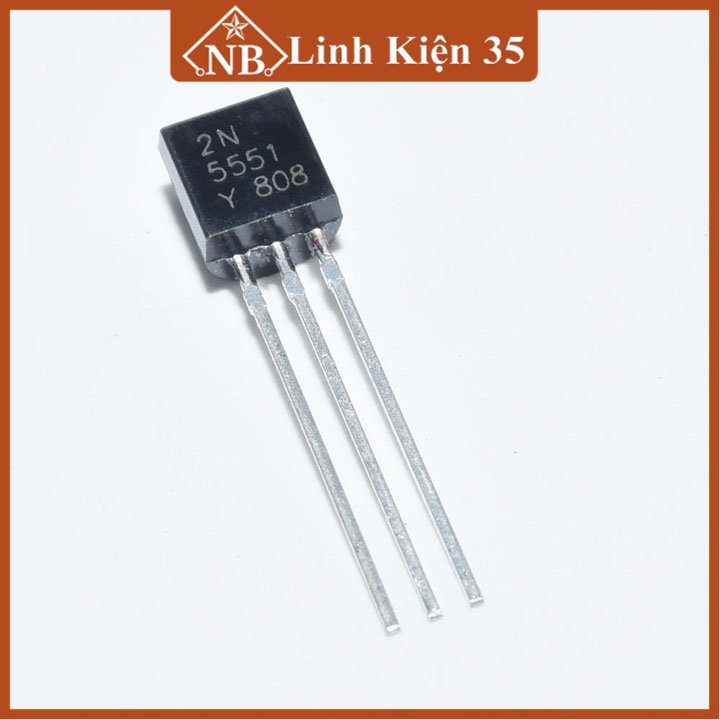 Transistor 2N5551 5551 TO-92 0.6A/160V