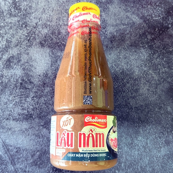 Xốt lẩu nấm Cholimex (270gr) (nấu với 2 lít nước dùng)