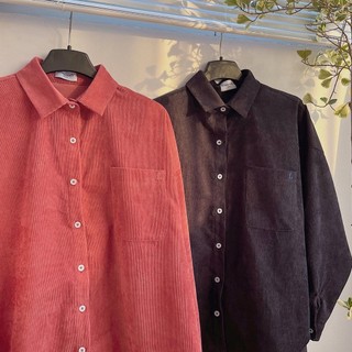 Áo sơ mi nhung Fromyouth - Basic Corduroy Shirt