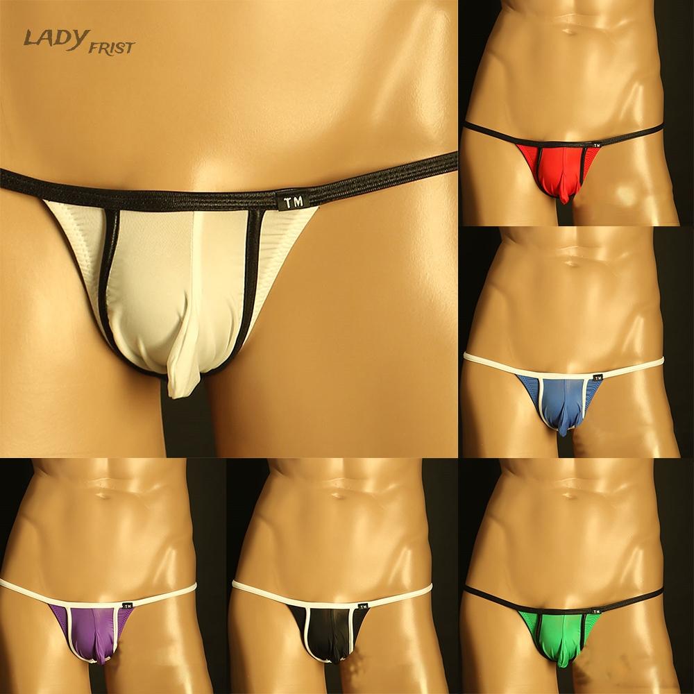 Men Sexy G-String Briefs Thong Underwear T Back Pouch Panties Underpants Durable