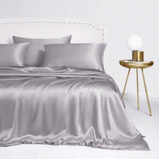 🌈SIÊU MƯỢT🌈 Bộ 5 Món Vỏ Mền Phi Lụa Cao Cấp Loại 1 Siêu Mịn, Bộ Gồm Ga, Gối, Vỏ Mền 2m2x2m Lồng Ruột