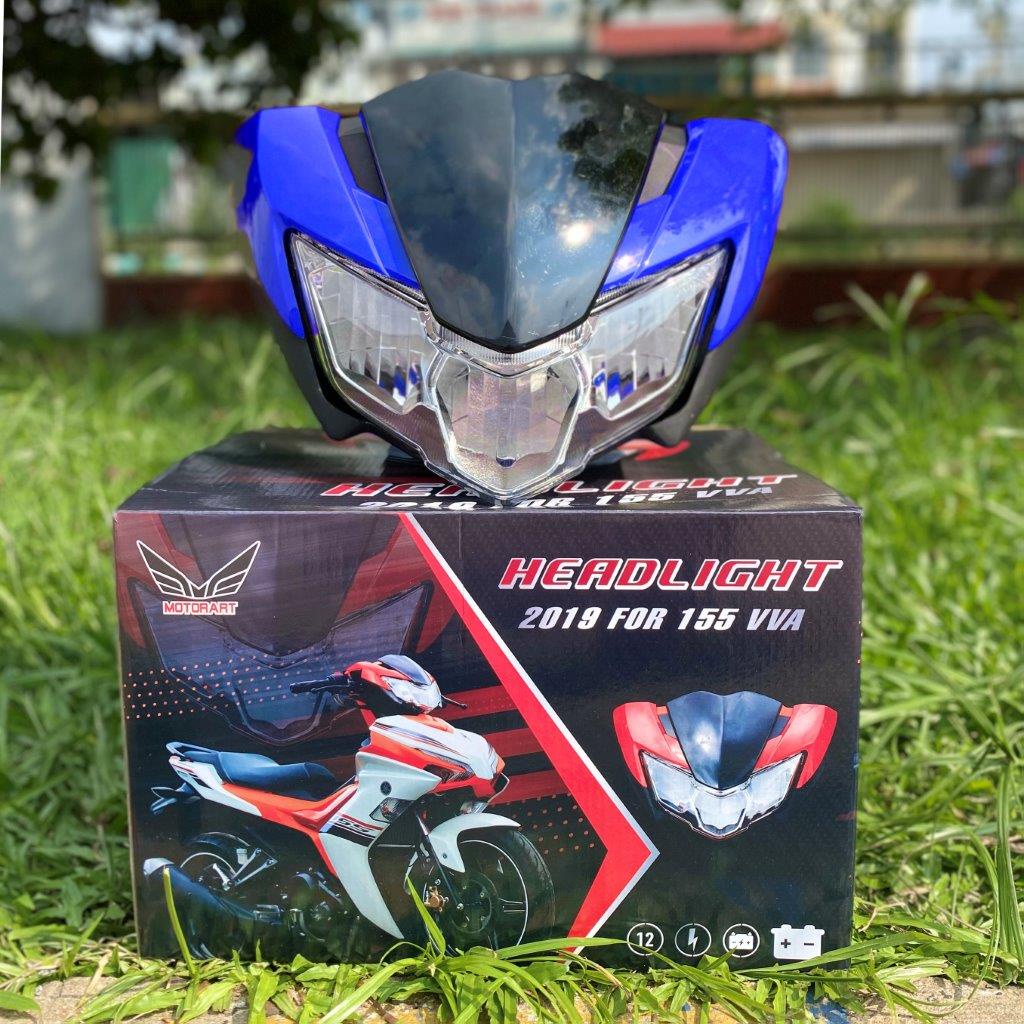 Bộ đầu đèn Exciter 155 mẫu Exciter 2019 lắp như zin.